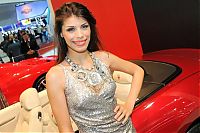 Motorsport models: International Automobile Trade motor show girl, Sao Paulo, Brazil