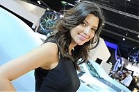 Motorsport models: International Automobile Trade motor show girl, Sao Paulo, Brazil