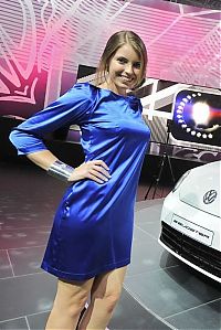 Motorsport models: International Automobile Trade motor show girl, Sao Paulo, Brazil