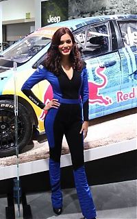 Motorsport models: Girls from 2012 Los Angeles Motor Show