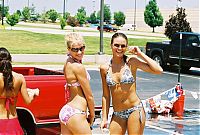 Motorsport models: car wash girls