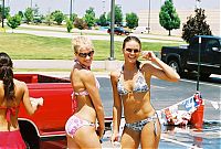 Motorsport models: car wash girls