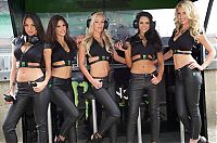 Motorsport models: monster energy grid girls