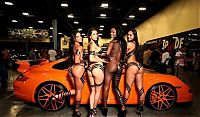 Motorsport models: Girls from 2013 Forgiato Fest, Miami Beach Convention Center, Miami, Florida, United States
