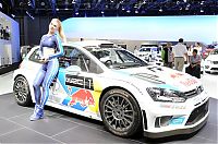 Motorsport models: girls of moscow international automobile show