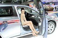 Motorsport models: girls of moscow international automobile show