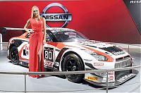 Motorsport models: girls of moscow international automobile show