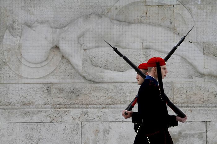 Greece Bomb Presidential Guards