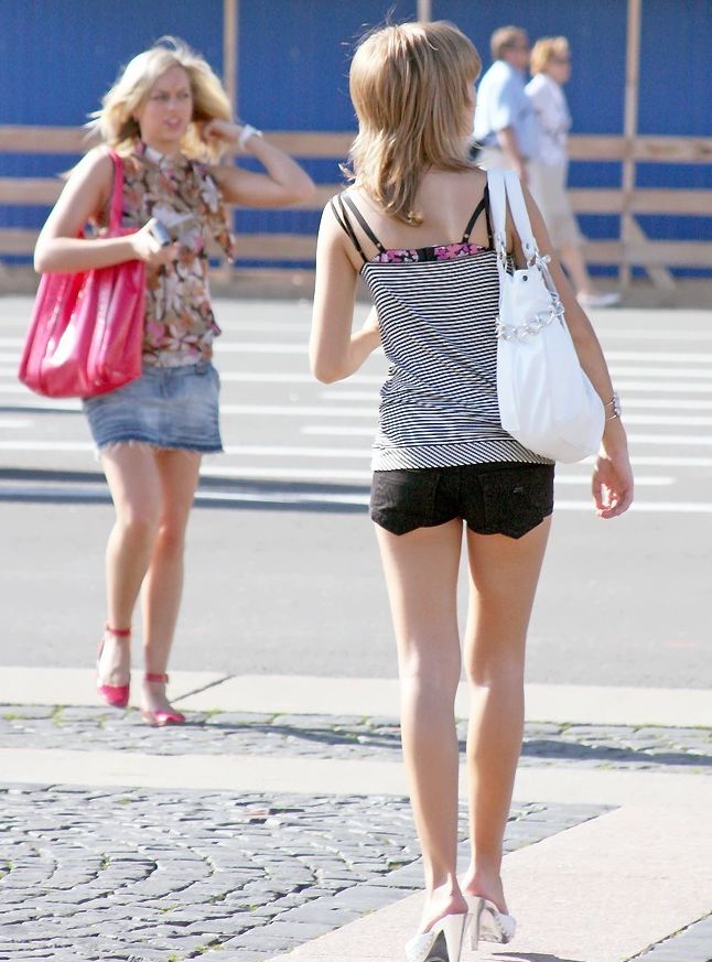 young teen college girl portrait