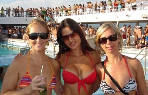 young summer and bikini beach girls