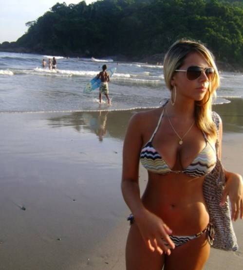 young summer and bikini beach girls