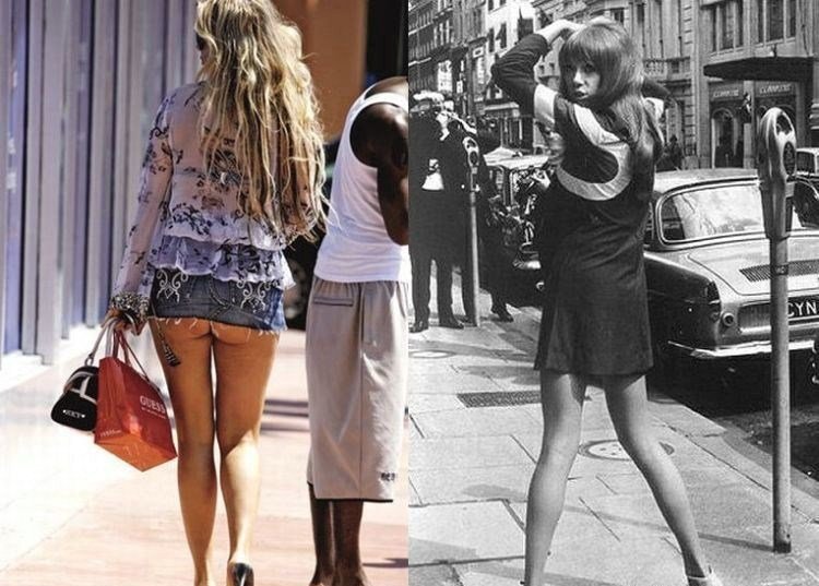 girls now and then