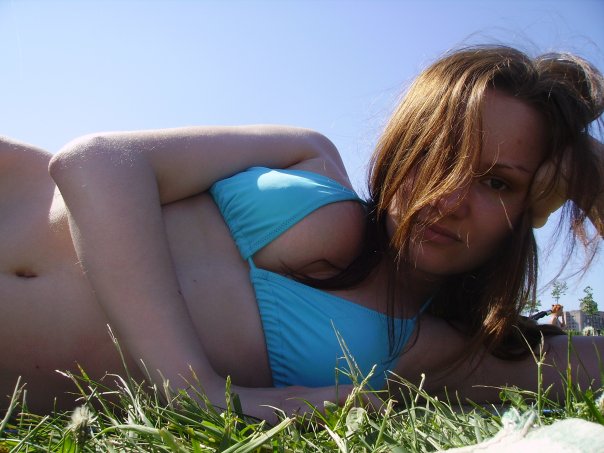 young teen college girl portrait