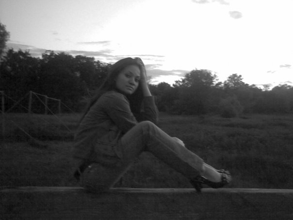 young teen college girl portrait