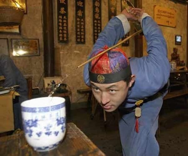 Tea ceremony in China