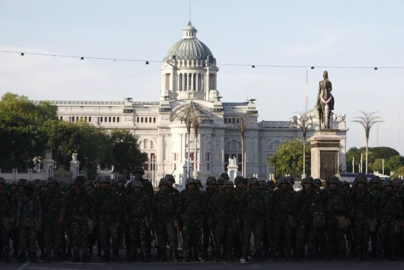 Thailand protesters, April 2009