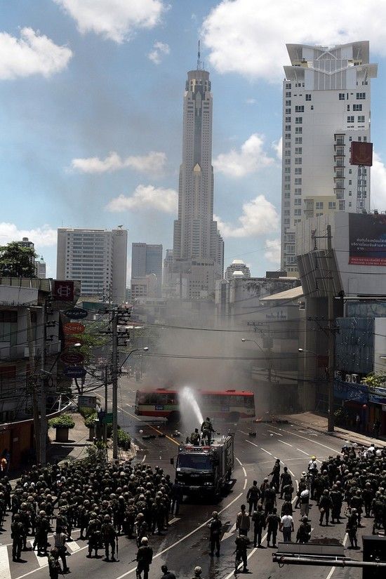 Thailand protesters, April 2009