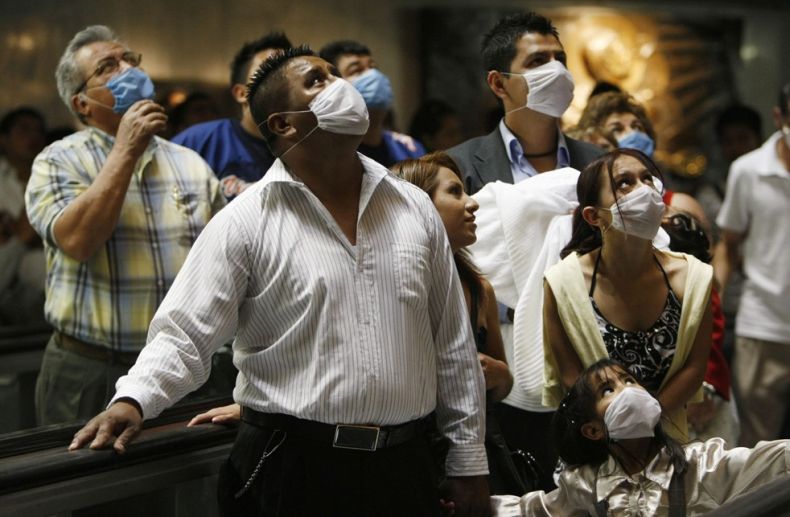 Epidemic pork flu, Mexico