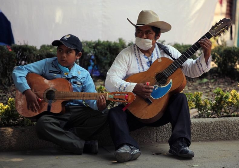 Epidemic pork flu, Mexico