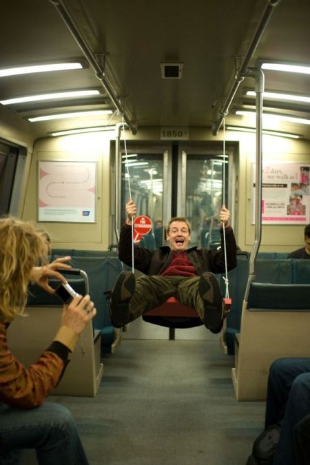 Swing in the underground, San Francisco, United States