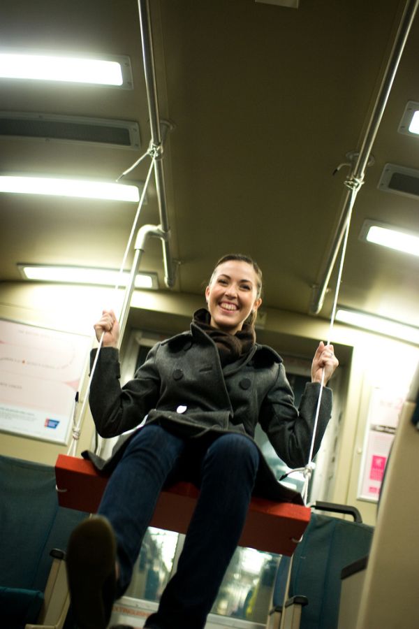 Swing in the underground, San Francisco, United States