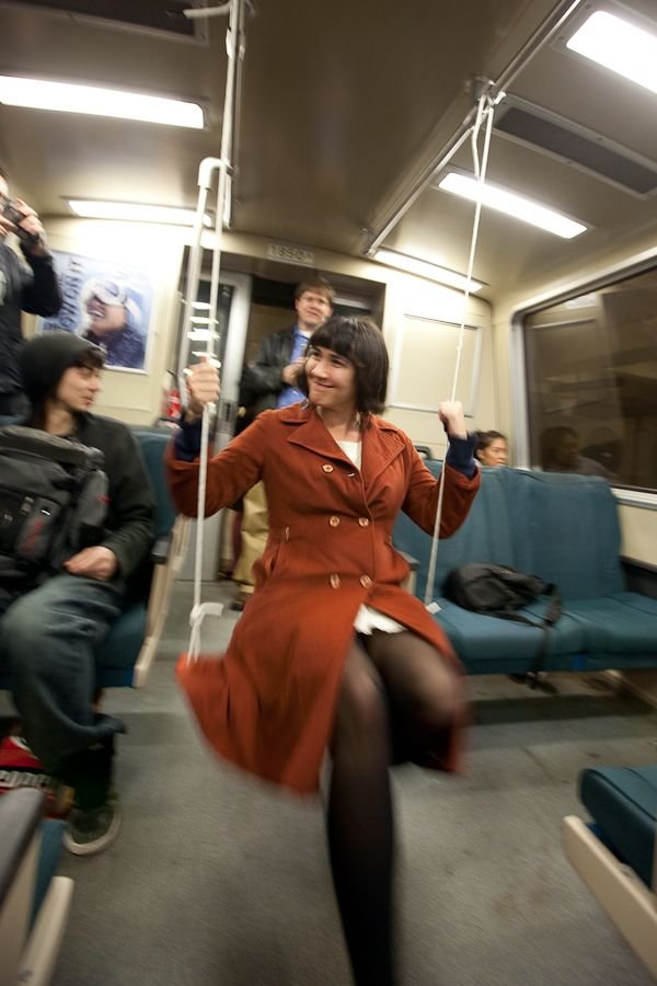 Swing in the underground, San Francisco, United States