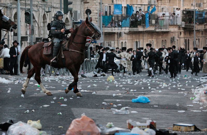 Riots in Jerusalem, Israel