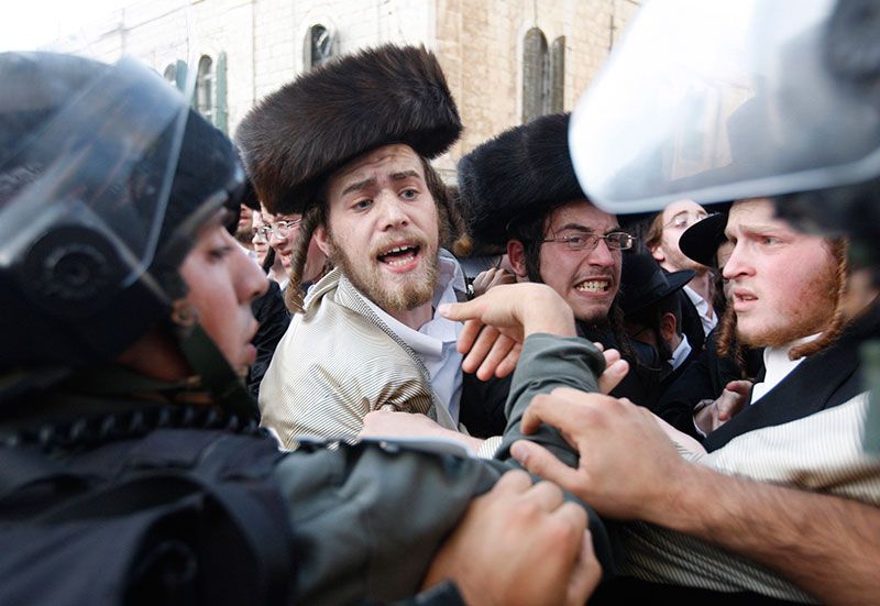 Riots in Jerusalem, Israel