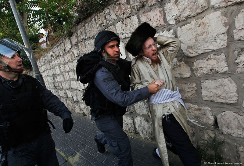 Riots in Jerusalem, Israel