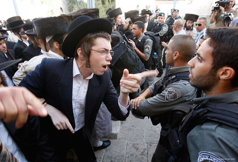 Riots in Jerusalem, Israel