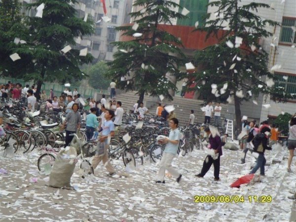 Chinese University after final exams