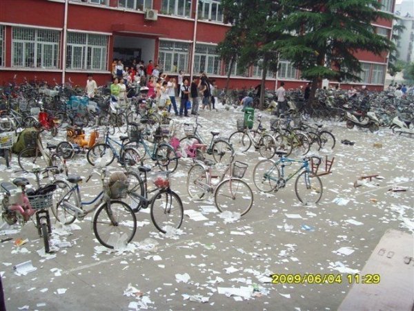 Chinese University after final exams