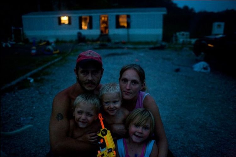 Shooting american family, Kentucky, by Carl Kiilsgaard