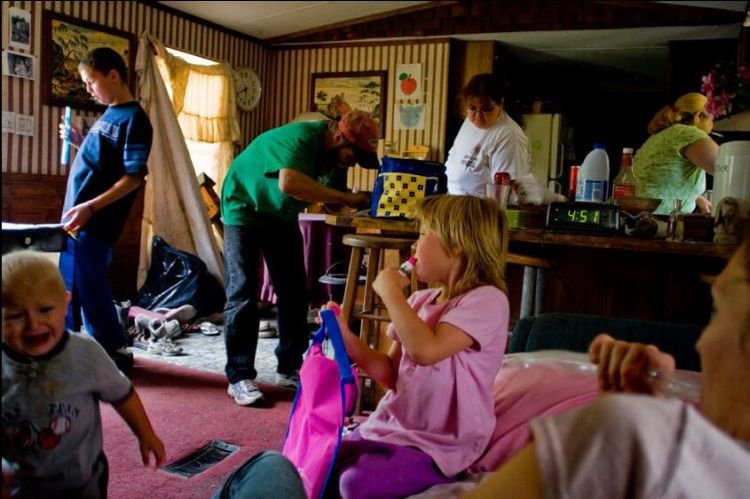 Shooting american family, Kentucky, by Carl Kiilsgaard