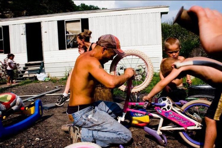 Shooting american family, Kentucky, by Carl Kiilsgaard