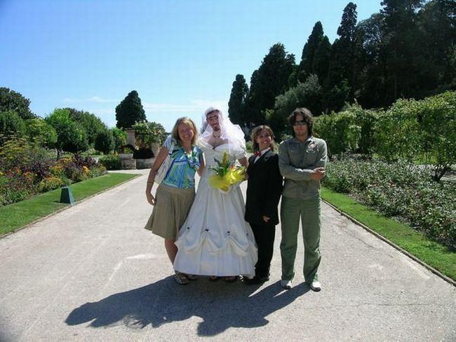 Photos from most unusual weddings