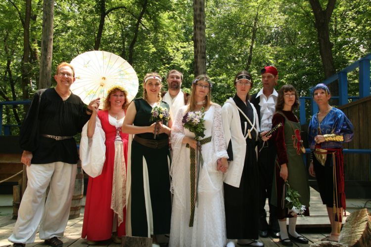 Photos from most unusual weddings