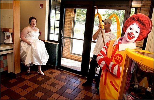 Photos from most unusual weddings