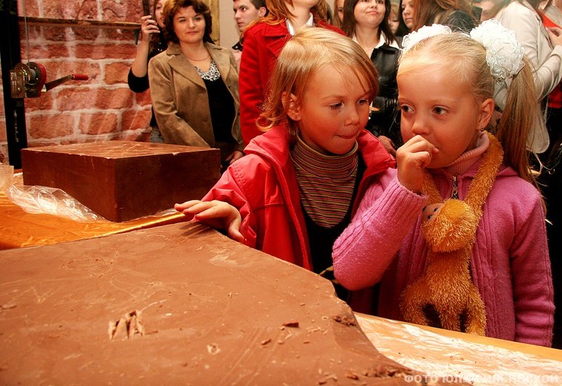 Chocolate festival, Kiev, Ukraine