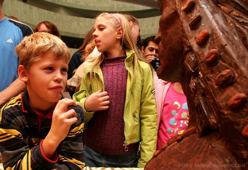 Chocolate festival, Kiev, Ukraine