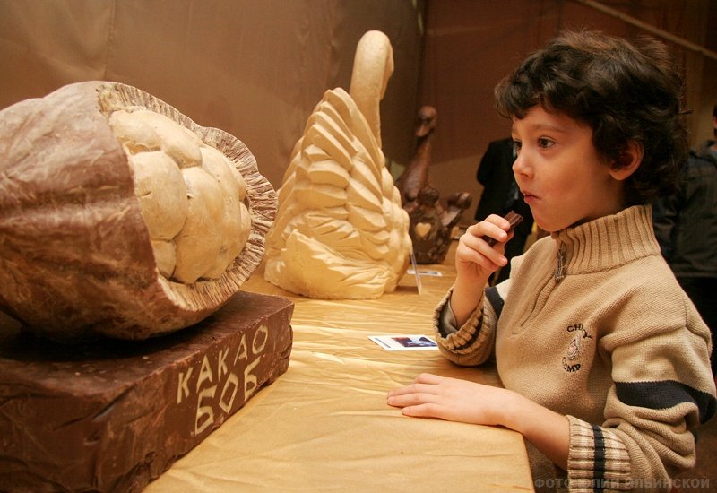 Chocolate festival, Kiev, Ukraine