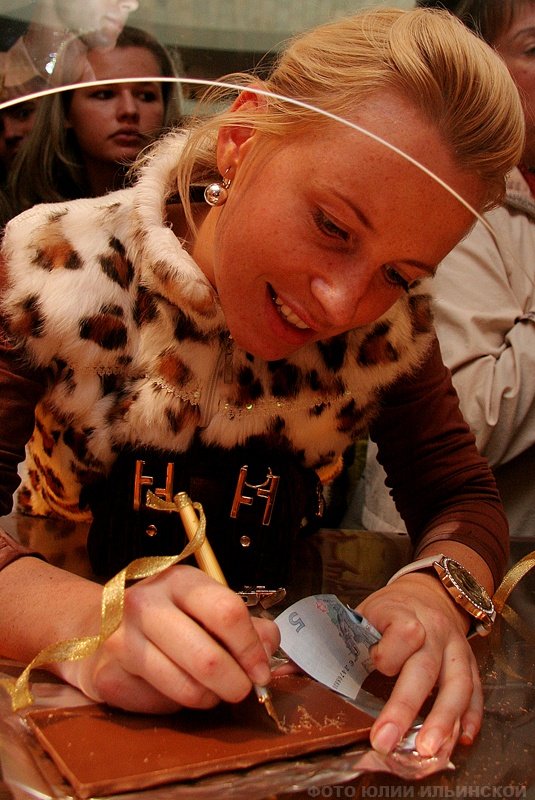 Chocolate festival, Kiev, Ukraine