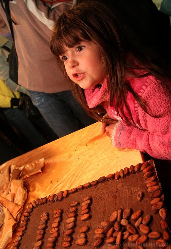 Chocolate festival, Kiev, Ukraine