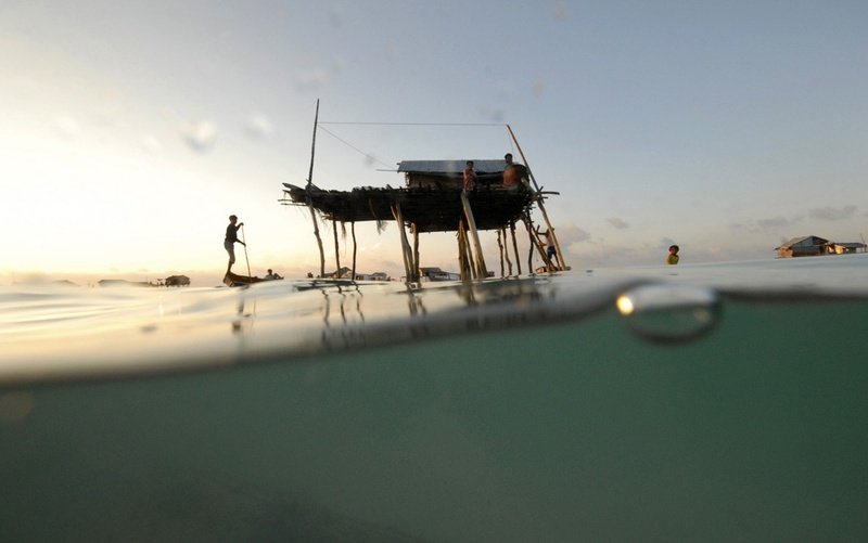 Sea gypsies, Borneo, Indonesia