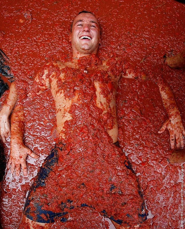 La Tomatina 2009, Buñol, Valencia, Spain