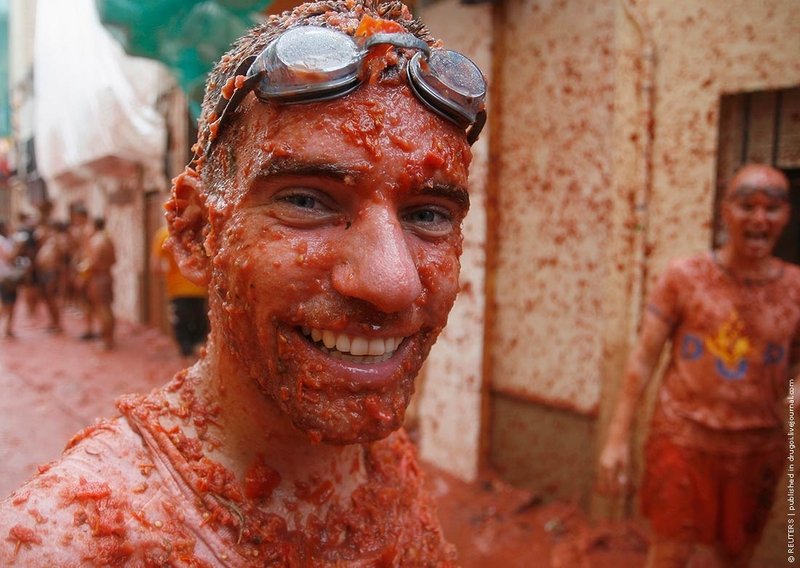 La Tomatina 2009, Buñol, Valencia, Spain