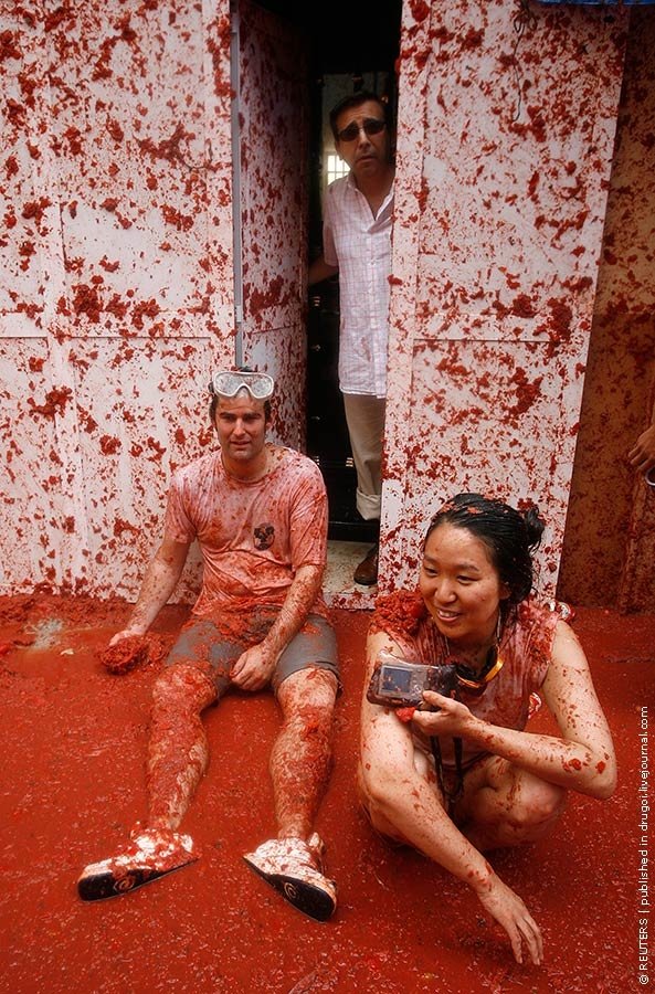 La Tomatina 2009, Buñol, Valencia, Spain