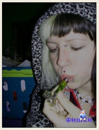 smoking girl