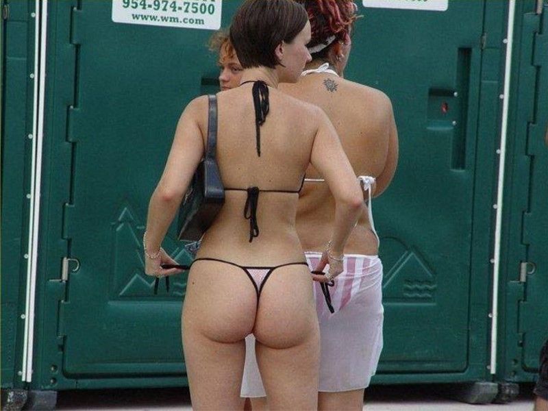 young girl with a nice ass buttocks