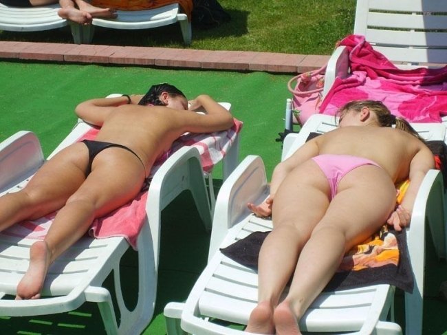 young girl with a nice ass buttocks